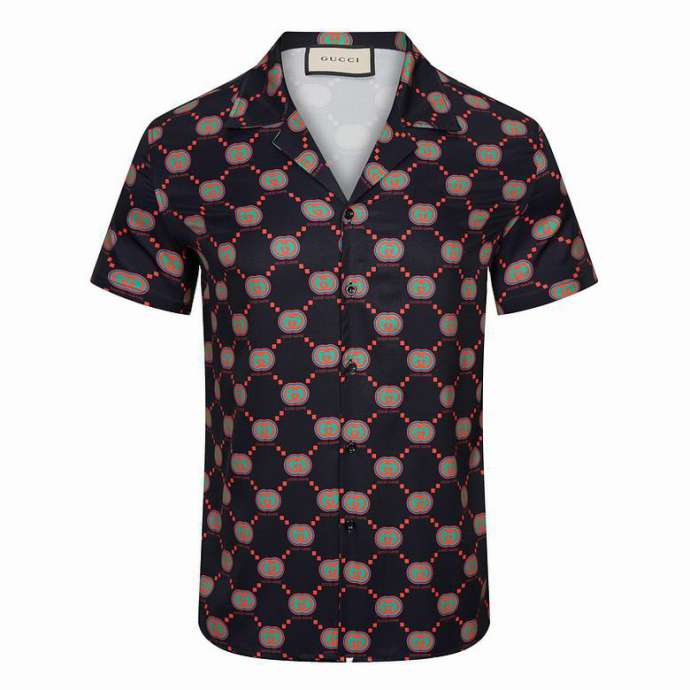 Picture of Gucci Shirt Short _SKUGucciM-3XLmytx953622376
